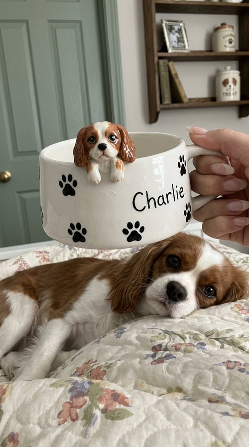 Alfreds Mug - Custom Pet Portrait Mug