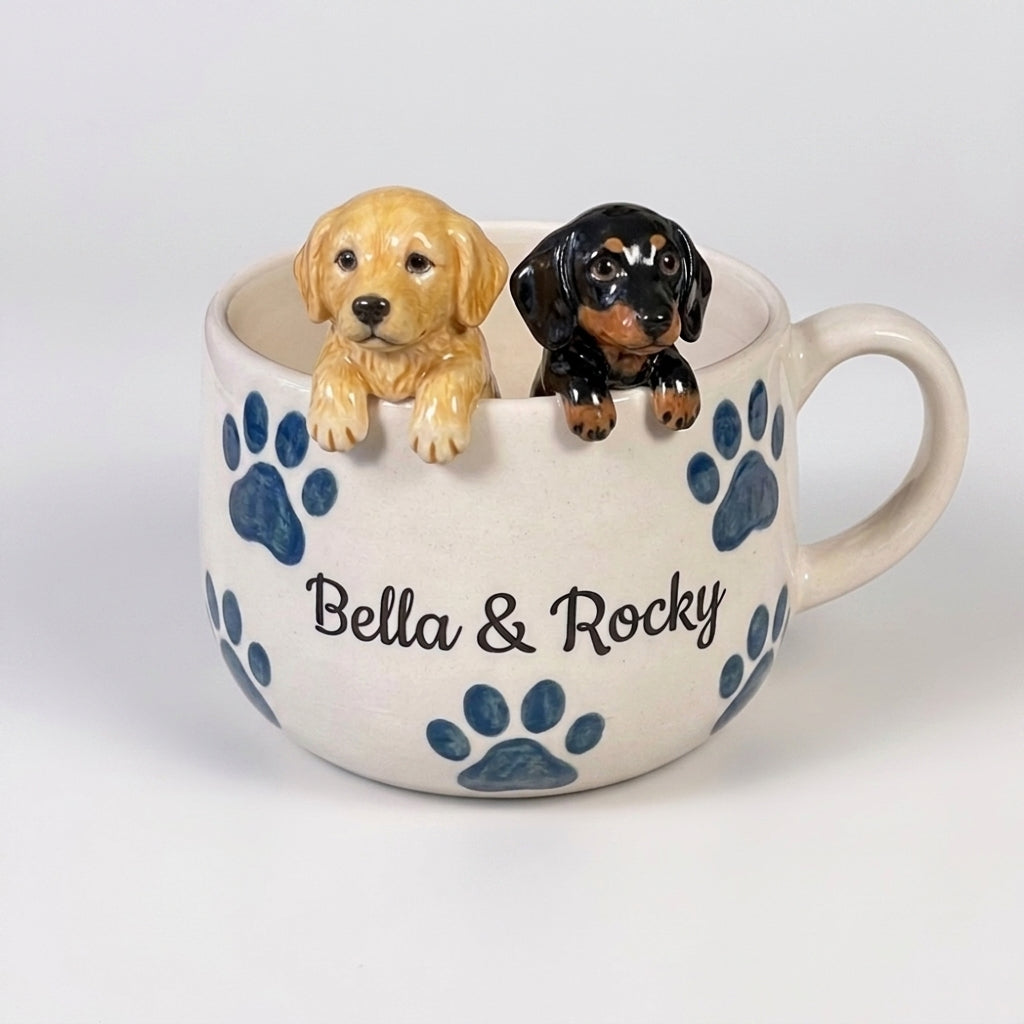Alfreds Mug - Custom Pet Portrait Mug